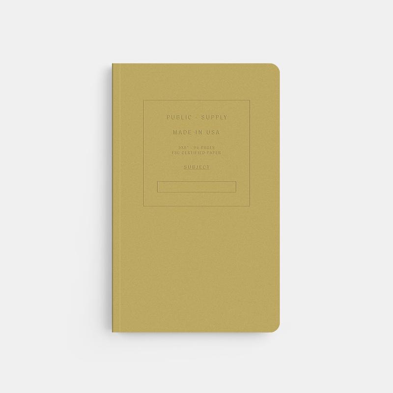 Embossed Soft Cover Notebook Fuse